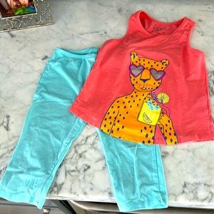 EGG New York Tank and Pants outfit. Size 6